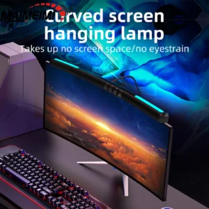 S6177b03060d84391824ed73a38f581e0A-3.webp LED Desk Lamp USB Stepless Dimming Screen Hanging Lights Curved Screen Monitor Light Bar RGB Background Atmosphere Lights
